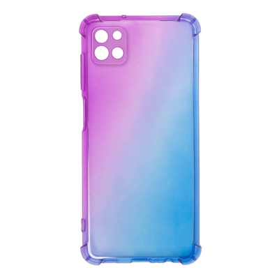 Samsung Galaxy A22 5G Gradient Suojakuori, Violetti – Sininen