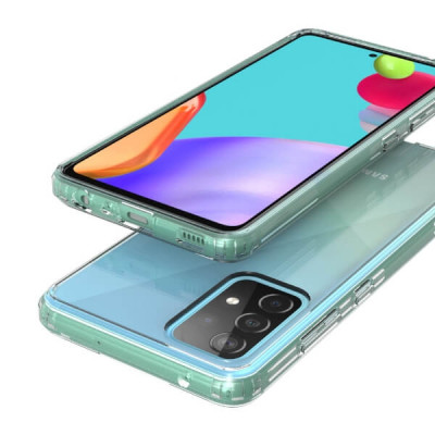 Samsung Galaxy A32 5G Mobbit Shockproof Suojakuori, Kirkas