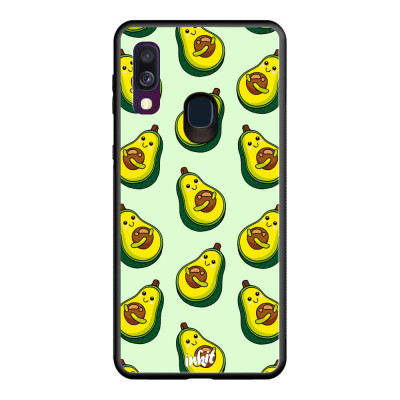 Samsung Galaxy A40 Inkit Suojakuori, Happy Avocado
