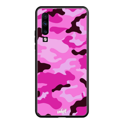 Samsung Galaxy A50 Inkit Suojakuori, Pink Camo