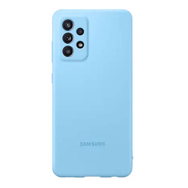 Samsung Galaxy A52 / A52 5G / A52s 5G Silicone Cover Suojakuori, Sininen