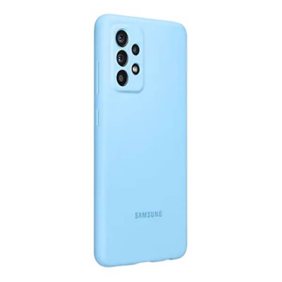 Samsung Galaxy A52 / A52 5G / A52s 5G Silicone Cover Suojakuori, Sininen