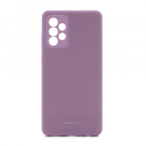 Samsung Galaxy A52 / A52 5G / A52s 5G Goospery Silicone Suojakuori, Violetti