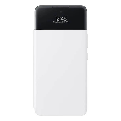 Samsung Galaxy A53 5G S View Wallet Cover, Valkoinen