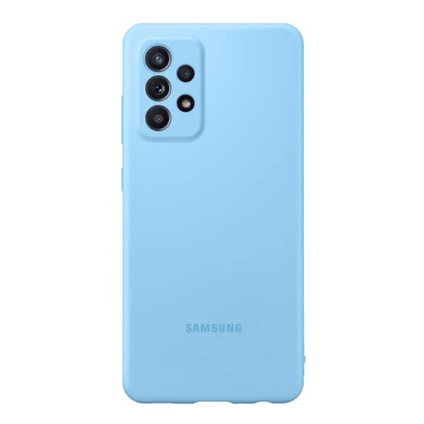 Samsung Galaxy A72 / A72 5G Silicone Cover Suojakuori, Sininen