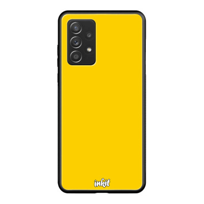 Samsung Galaxy A72 / A72 5G Inkit Suojakuori, One Color Yellow