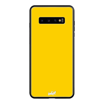 Samsung Galaxy S10 Inkit Suojakuori, One Color Yellow