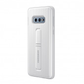 Samsung Galaxy S10e Protective Standing Cover, Valkoinen