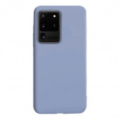Samsung Galaxy S20 Ultra Liquid Silicone Suojakuori, Sininen