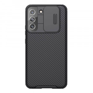 Samsung Galaxy S21 FE 5G Nillkin CamShield Pro Suojakuori, Musta
