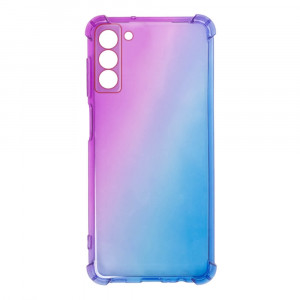 Samsung Galaxy S21 FE 5G Gradient Suojakuori, Violetti – Sininen