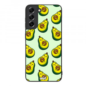 Samsung Galaxy S21 5G Inkit Suojakuori, Happy Avocado