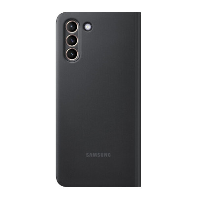 Samsung Galaxy S21+ 5G Smart Clear View Cover Suojakotelo, Musta