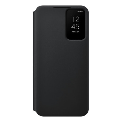 Samsung Galaxy S22+ 5G Smart Clear View Cover Suojakotelo, Musta