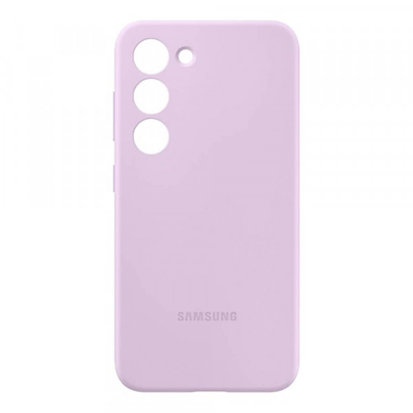 Samsung Galaxy S23 5G Silicone Cover Suojakuori, Violetti