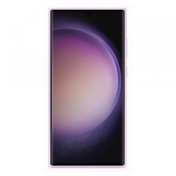 Samsung Galaxy S23 Ultra 5G Silicone Cover Suojakuori, Violetti