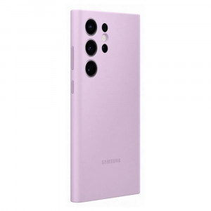 Samsung Galaxy S23 Ultra 5G Silicone Cover Suojakuori, Violetti