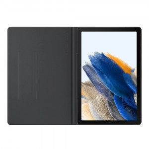 Samsung Galaxy Tab A8 10,5" Book Cover Suojakotelo, Tummanharmaa