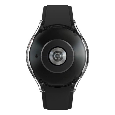 Samsung Galaxy Watch 5 Pro (45mm) Spigen Thin Fit Suojakuori panssarilasilla, Kirkas