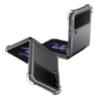 Samsung Galaxy Z Flip4 Mobbit Shockproof Suojakuori, Kirkas