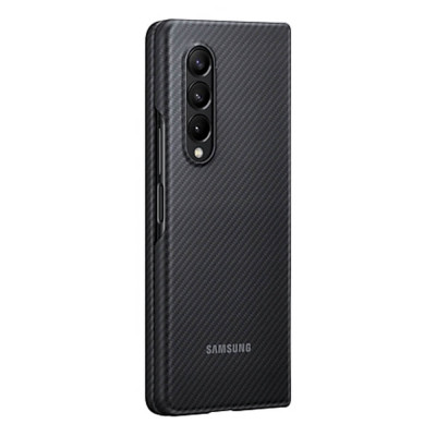 Samsung Galaxy Z Fold3 Aramid Cover Suojakuori, Musta