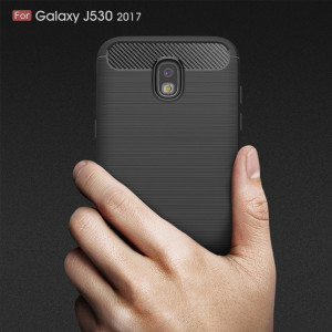 Samsung Galaxy J5 (2017) Mobbit Brushed Suojakuori, Musta