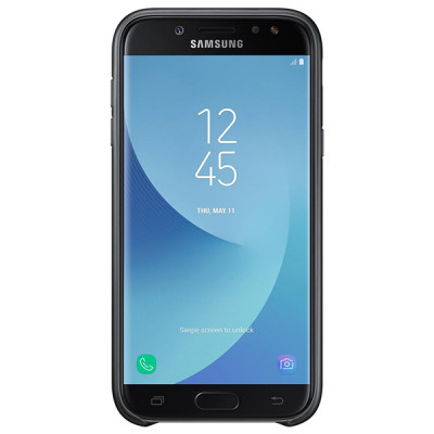 Samsung Galaxy J5 (2017) Dual Layer Suojakuori, Musta