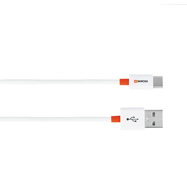 SKross USB-C Kaapeli 1m, Valkoinen