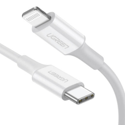 Ugreen Lightning - USB-C kaapeli 1,5m, Valkoinen