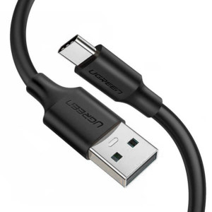 Ugreen USB-C Kaapeli 1,0m, Musta