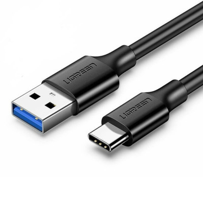 Ugreen USB-C - USB-A 3.0 kaapeli 1,5m, Musta
