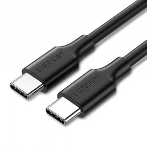 Ugreen USB-C - USB-C Kaapeli 1,5m, Musta