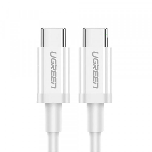 Ugreen USB-C - USB-C kaapeli 2,0m, Valkoinen