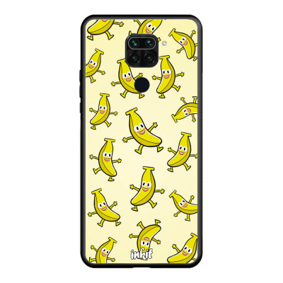 Xiaomi Redmi Note 9 Inkit Suojakuori, Happy Bananas