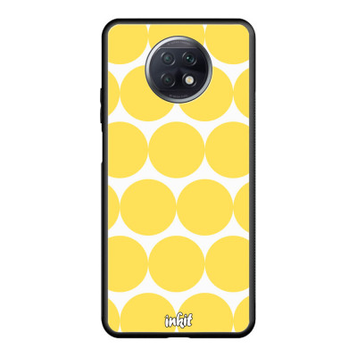 Xiaomi Redmi Note 9T Inkit Suojakuori, Yellow Balls